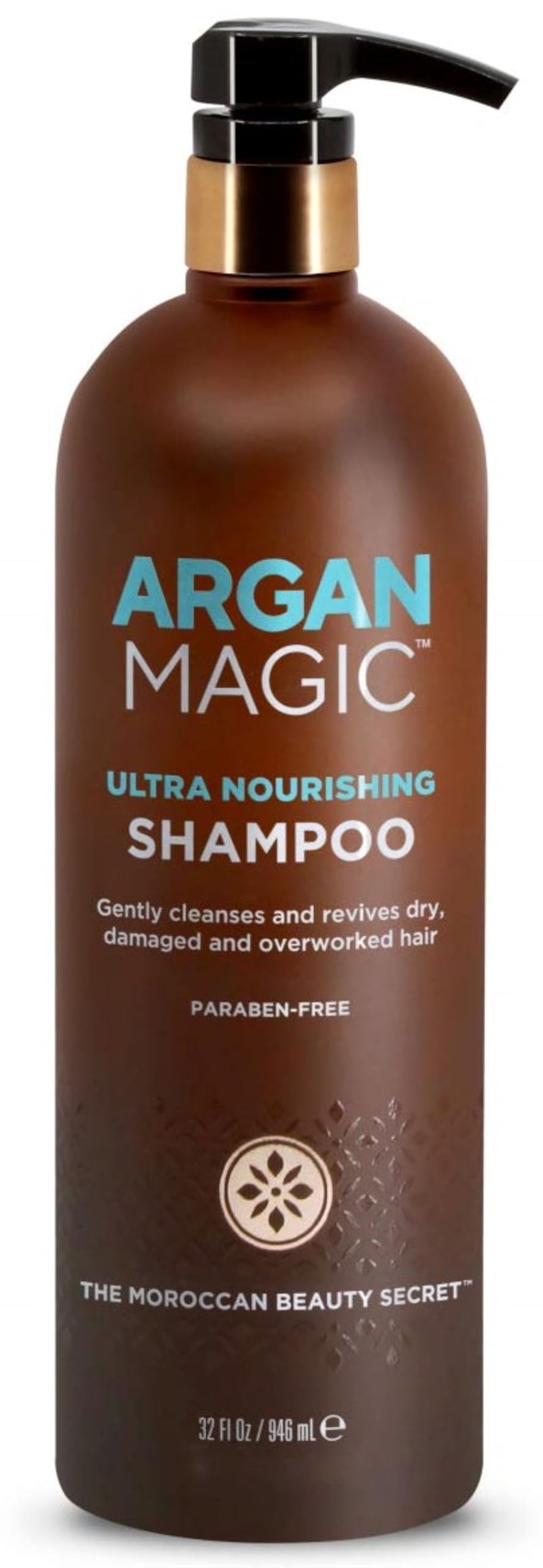 Argan Magic Ultra Nourrishing Shampoing, bouteille qui verse, pour nourrir vos cheveux