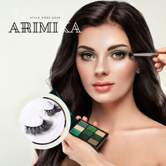 ARIMIKA D008 lash close-up — fluffy 3D mink texture