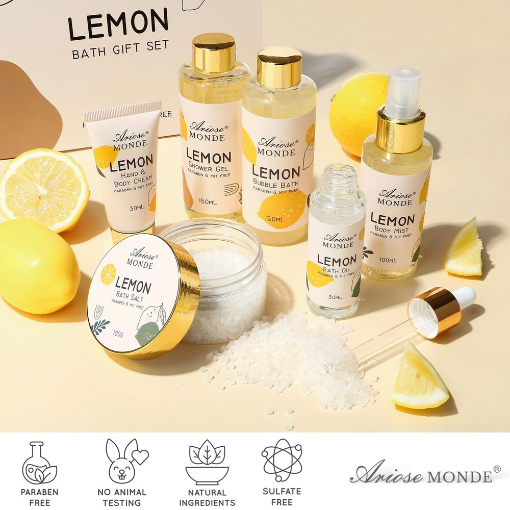 Coffret cadeau Citron ArioseMonde, présentation prête à offrir