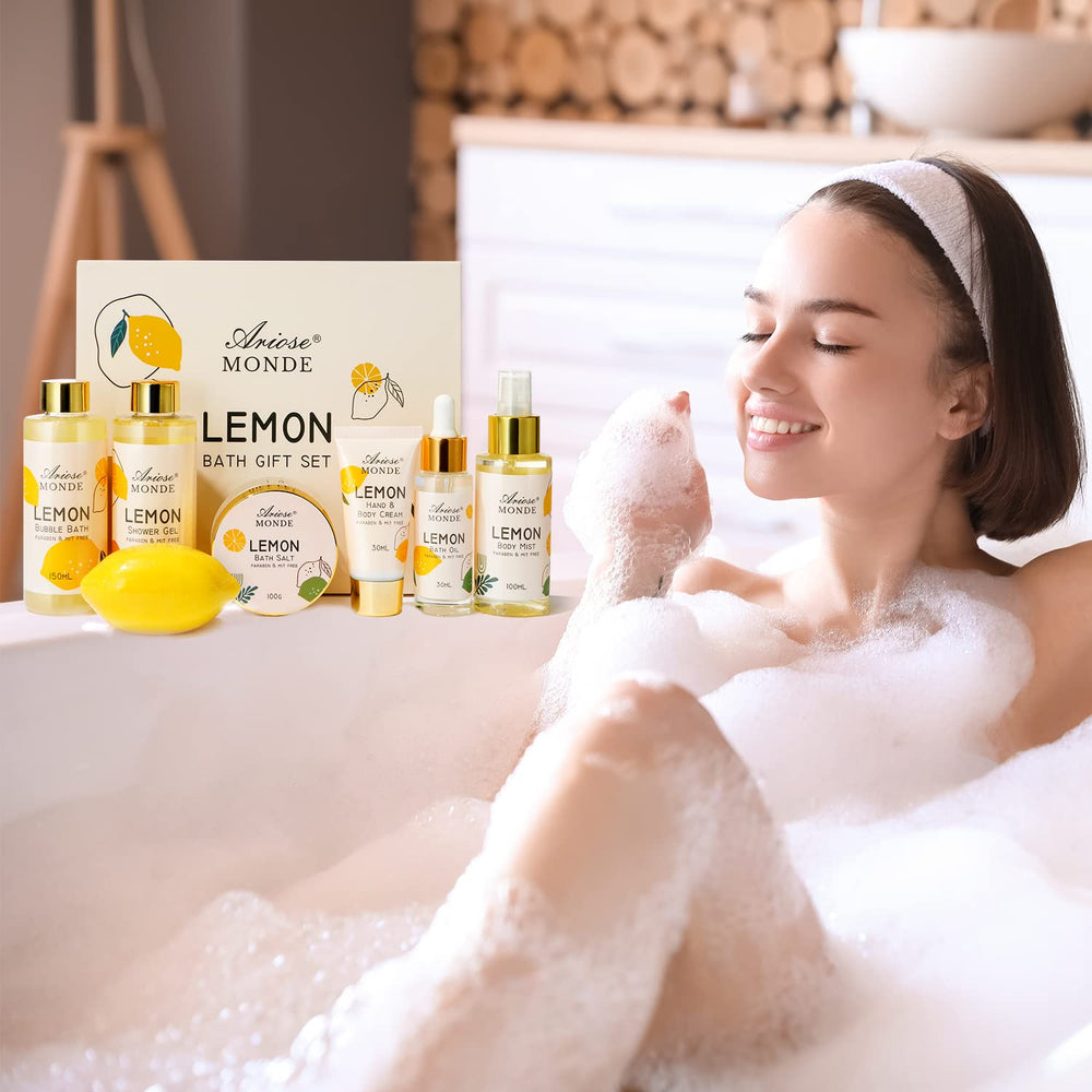 Emballage coffret Citron ArioseMonde, design élégant pour surprendre