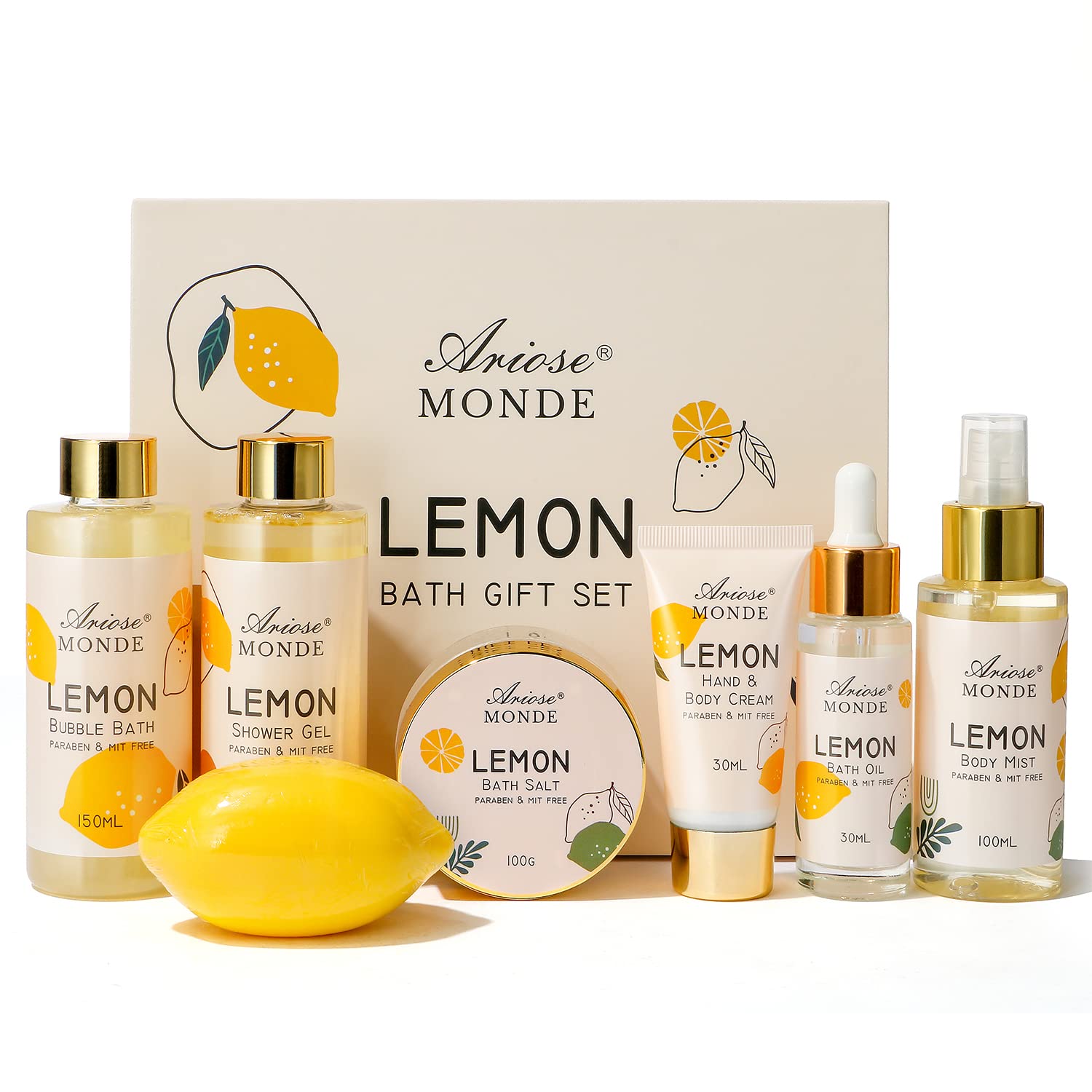 Gel douche Citron ArioseMonde, fraîcheur vivifiante pour la routine du matin
