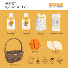 Gel douche ArioseMonde, texture douce et parfum miel-amande, soin rapide au quotidien.