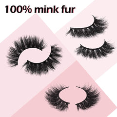 ARISON LASHES cils 3D en vison, effet dramatique et longue tenue