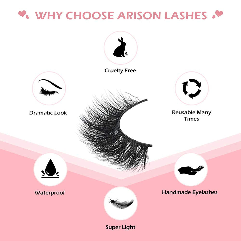 ARISON LASHES cils réutilisables après plusieurs utilisations