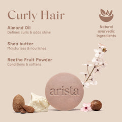Arista ayurveda huile-amande-douce-karite, nourrissant et adoucissant les cheveux
