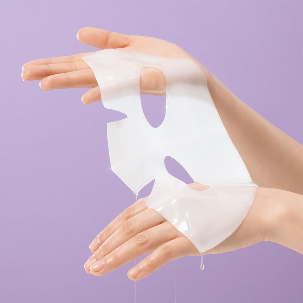 Ariul Expert Peptide Collagen Gel Mask fresh-looking skin after use.