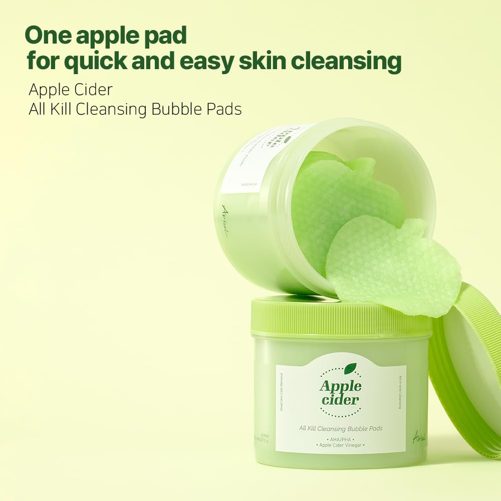 Pads Ariul offrant une exfoliation douce pour peau lisse et lumineuse.
