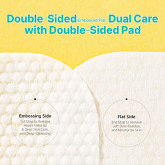Ariul Purefull pads double-face pour enlever maquillage puis lisser la peau sensible
