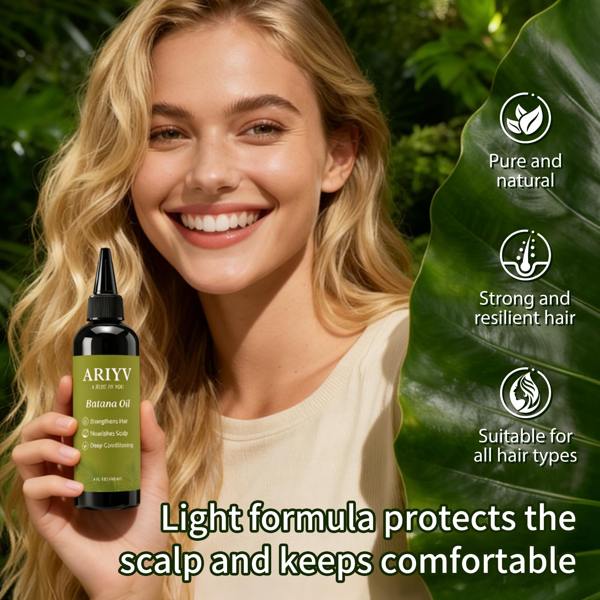 Ariyv Batana Oil – routine simple 3–5 minutes pour cheveux.