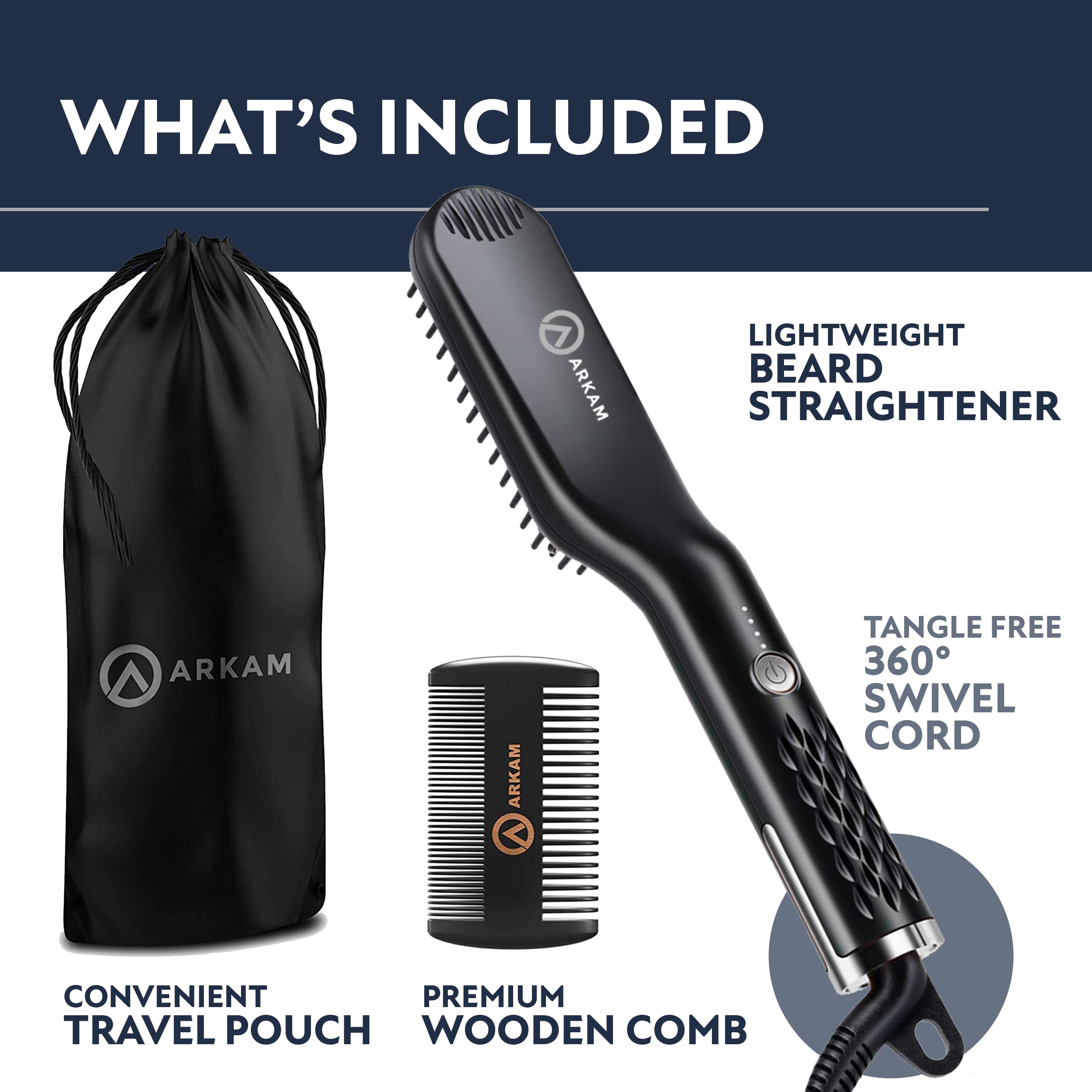 Utilisation quotidienne facile avec Arkam pour un look soigné.