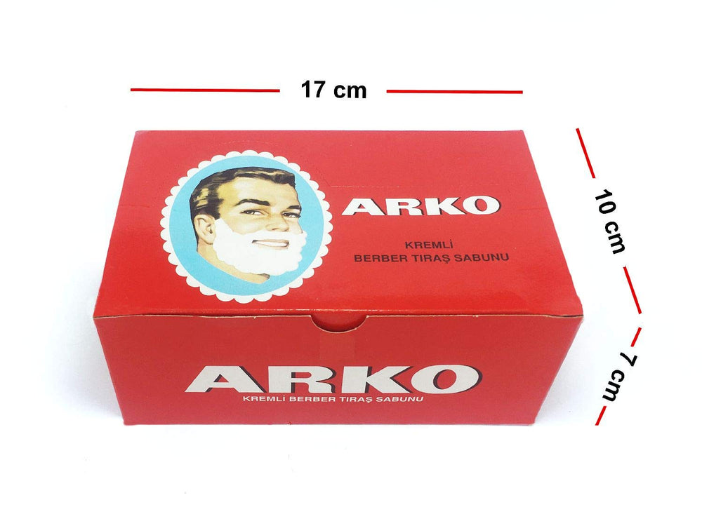 Coffret Arko Men avec 12 pièces pour un usage prolongé.