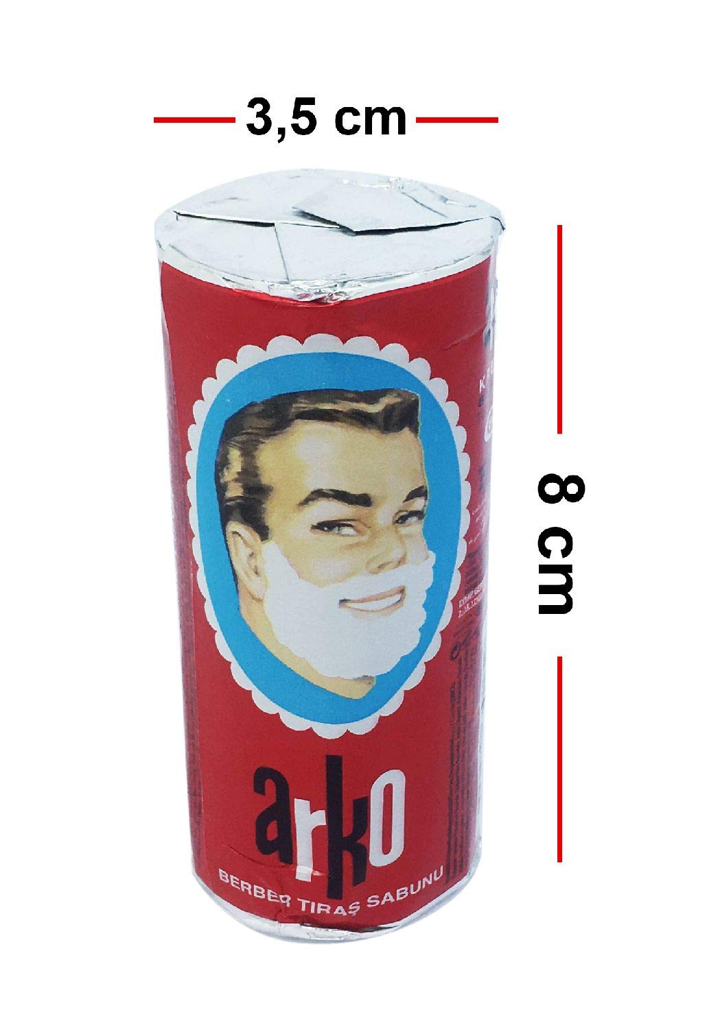 Routine quotidienne de rasage facilitée par le savon Arko Men.