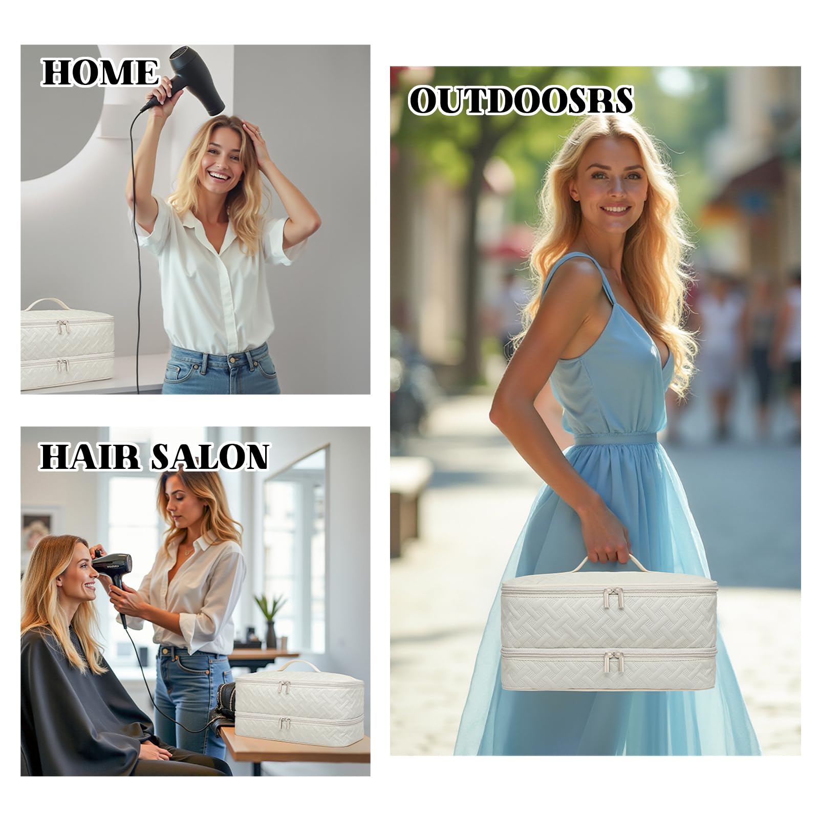 ARLMEGOR cadeau idéal pour coiffeur à domicile et voyage.