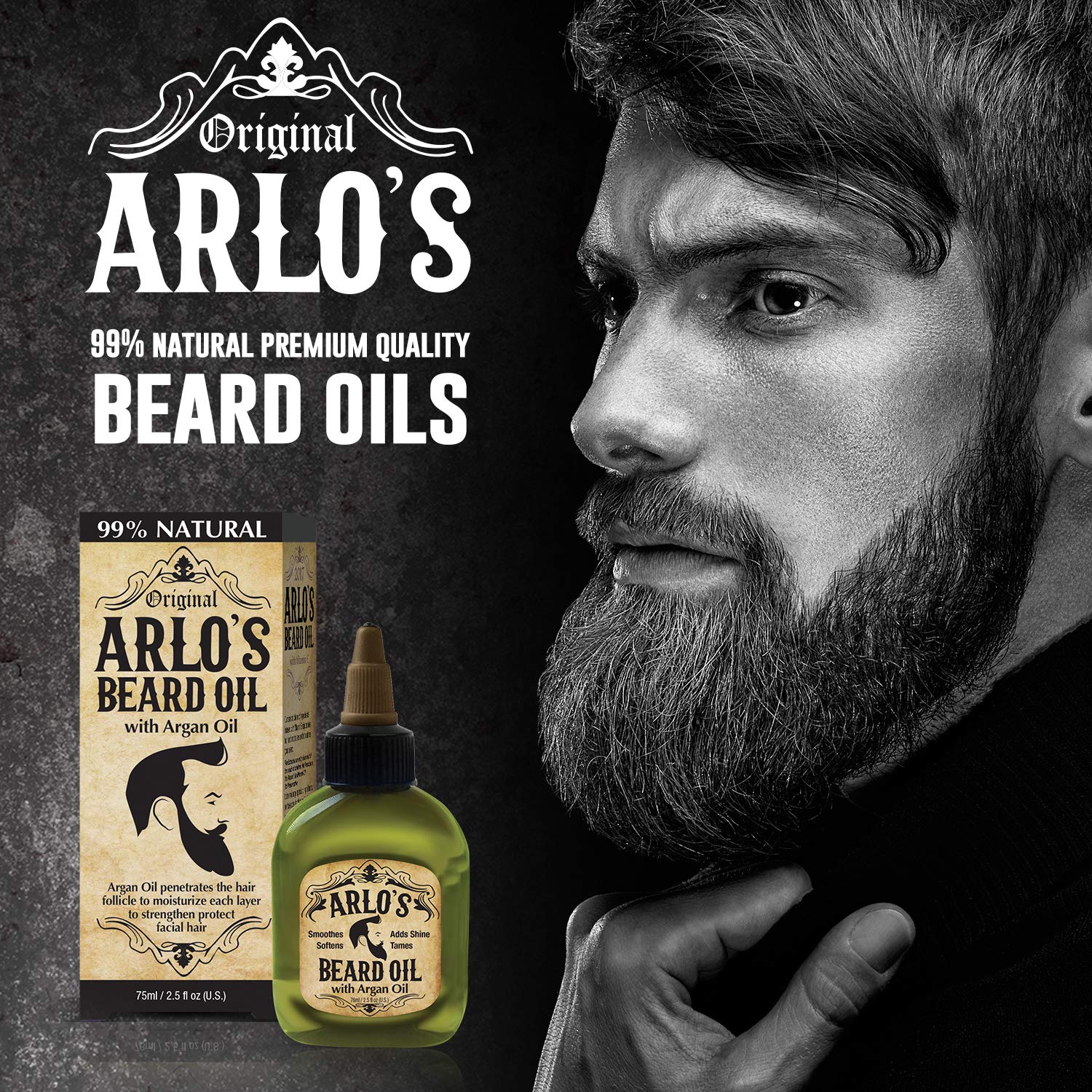 Arlo's Barbe Ingrédients naturels – composition saine pour la barbe.