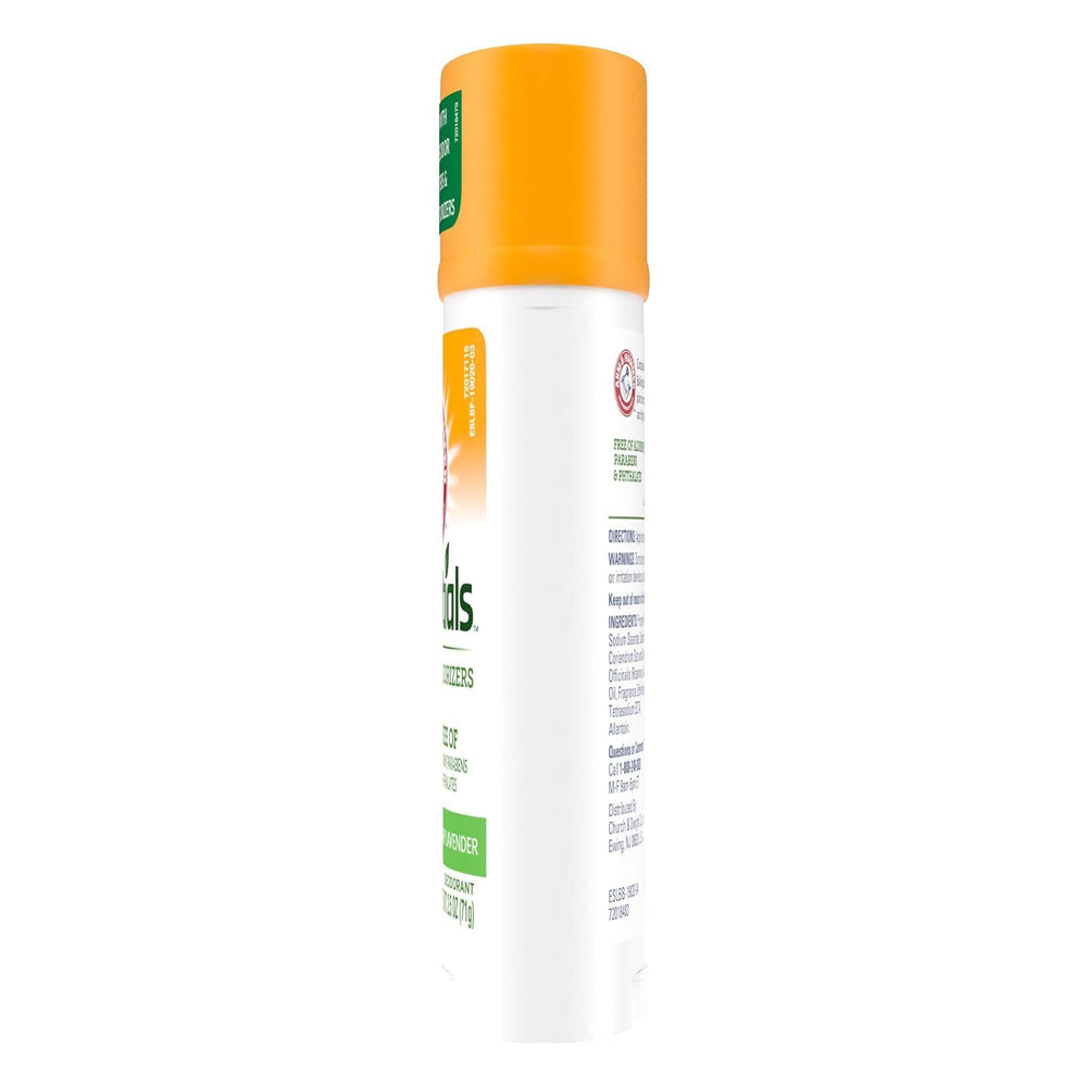 Arm et Hammer Essentiels Déodorant Frais Détails ingrédients naturels soulignent une composition simple.