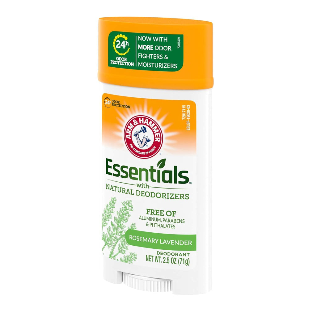 Arm et Hammer Essentiels Déodorant Frais Stick assure une application rapide.