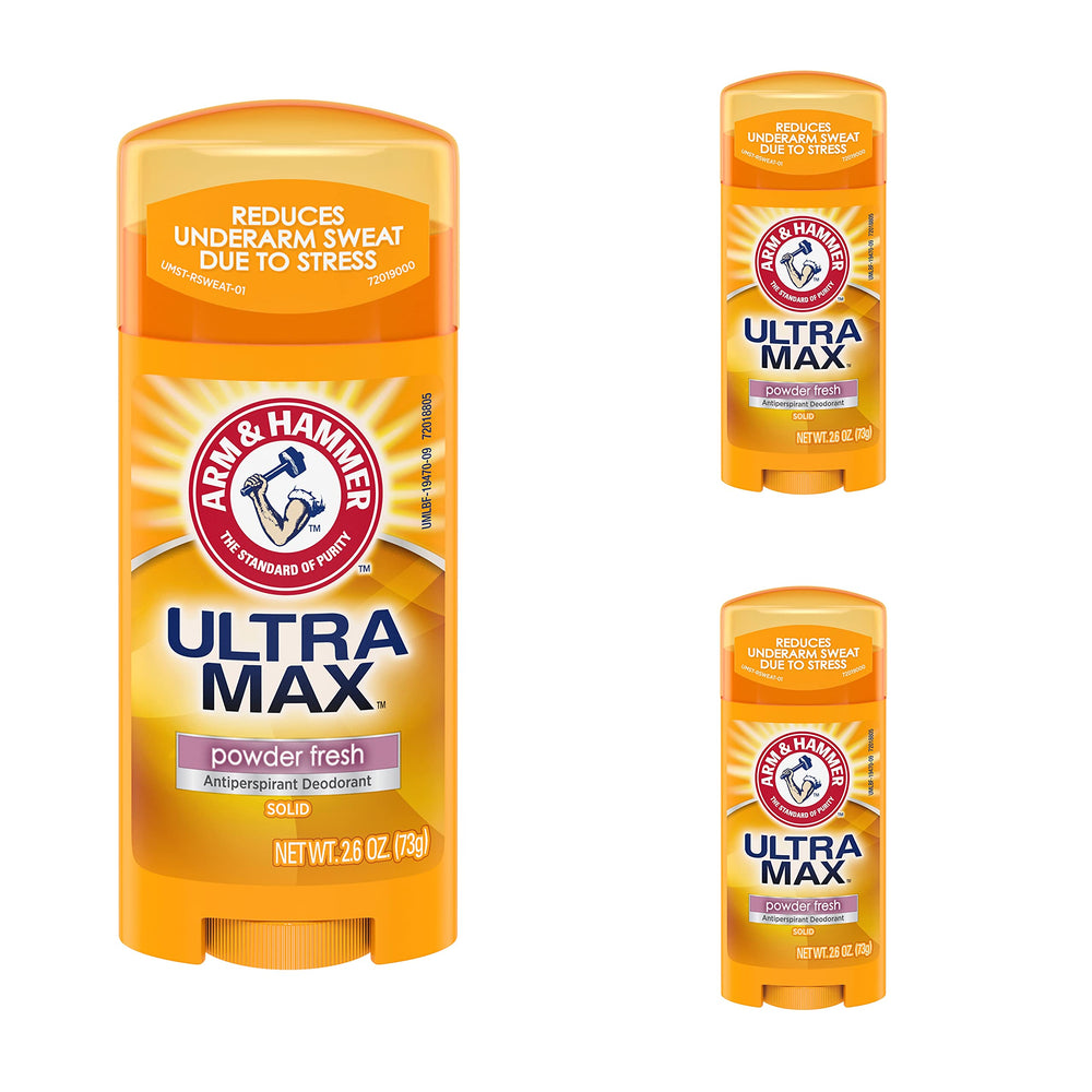 Arm & Hammer déodorant solide oval poudre fraîche pour une fraîcheur durable