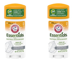 Arm & Hammer Essentials Déodorant sans parfum, bouteille pack2 prête pour utilisation quotidienne