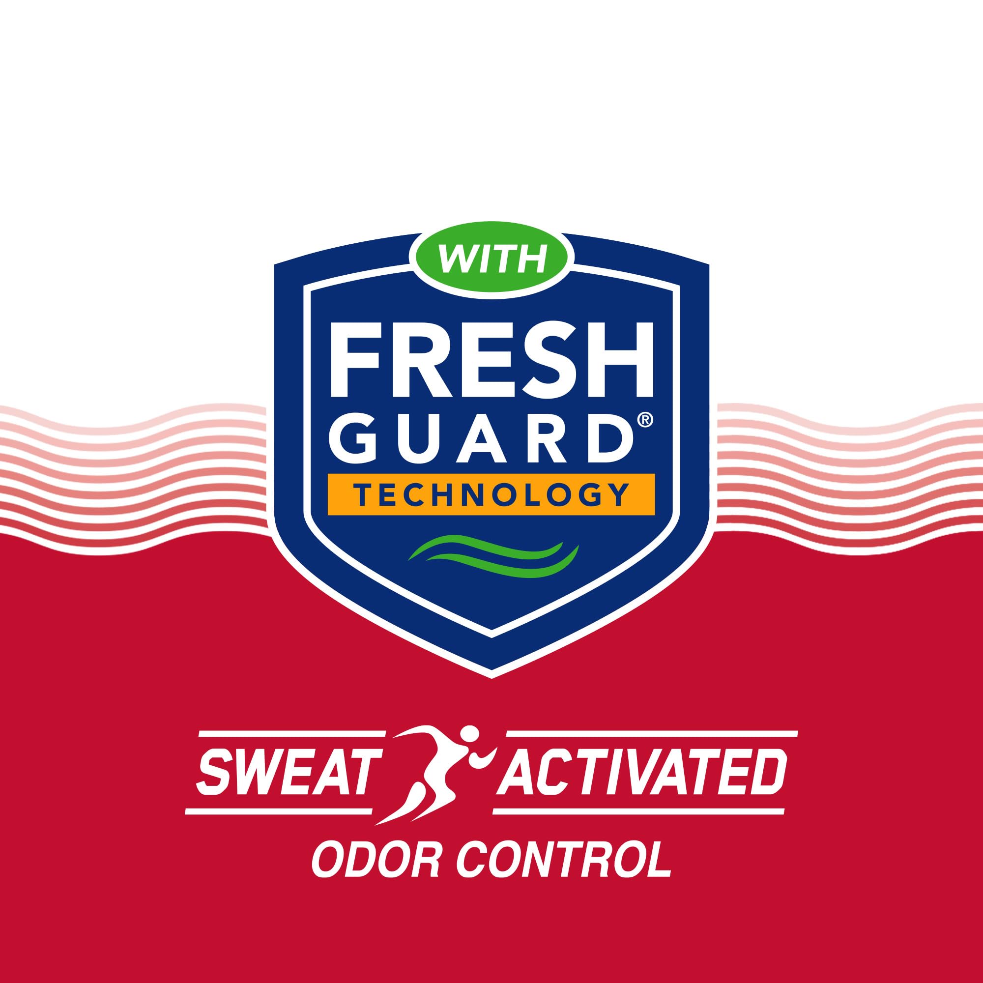 Texture douce Arm & Hammer Sport: peau sèche et confortable.