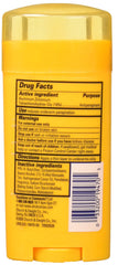 Arm & Hammer Ultramax déodorant application sans traces sur la peau.