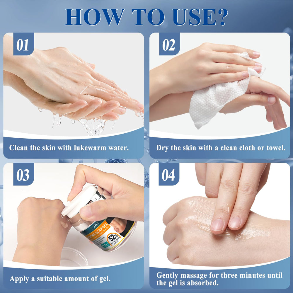 Arme Gel Silicone routine quotidienne, facile a integrer dans votre soin