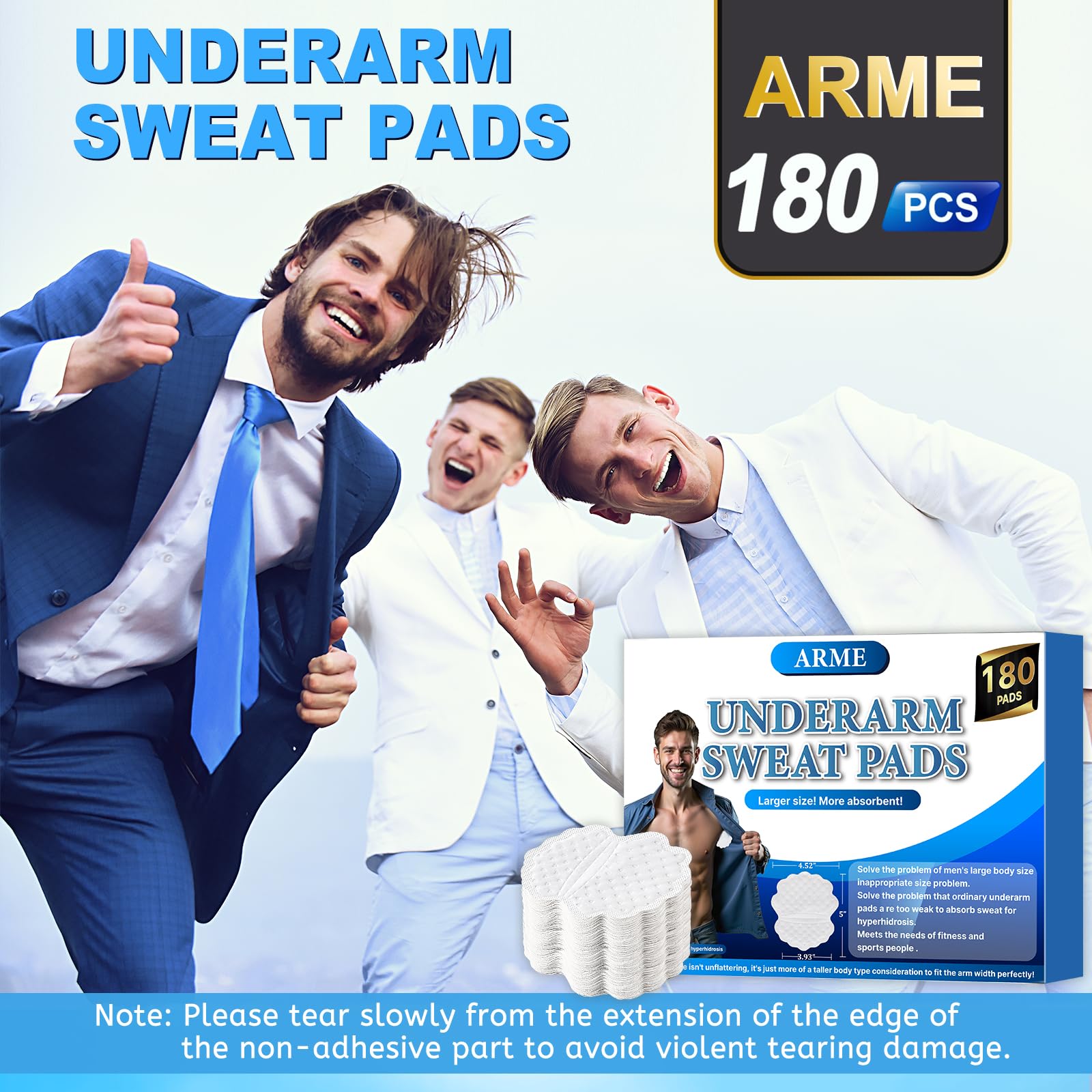 Tampons Arme anti-odeur pour une fraîcheur durable.