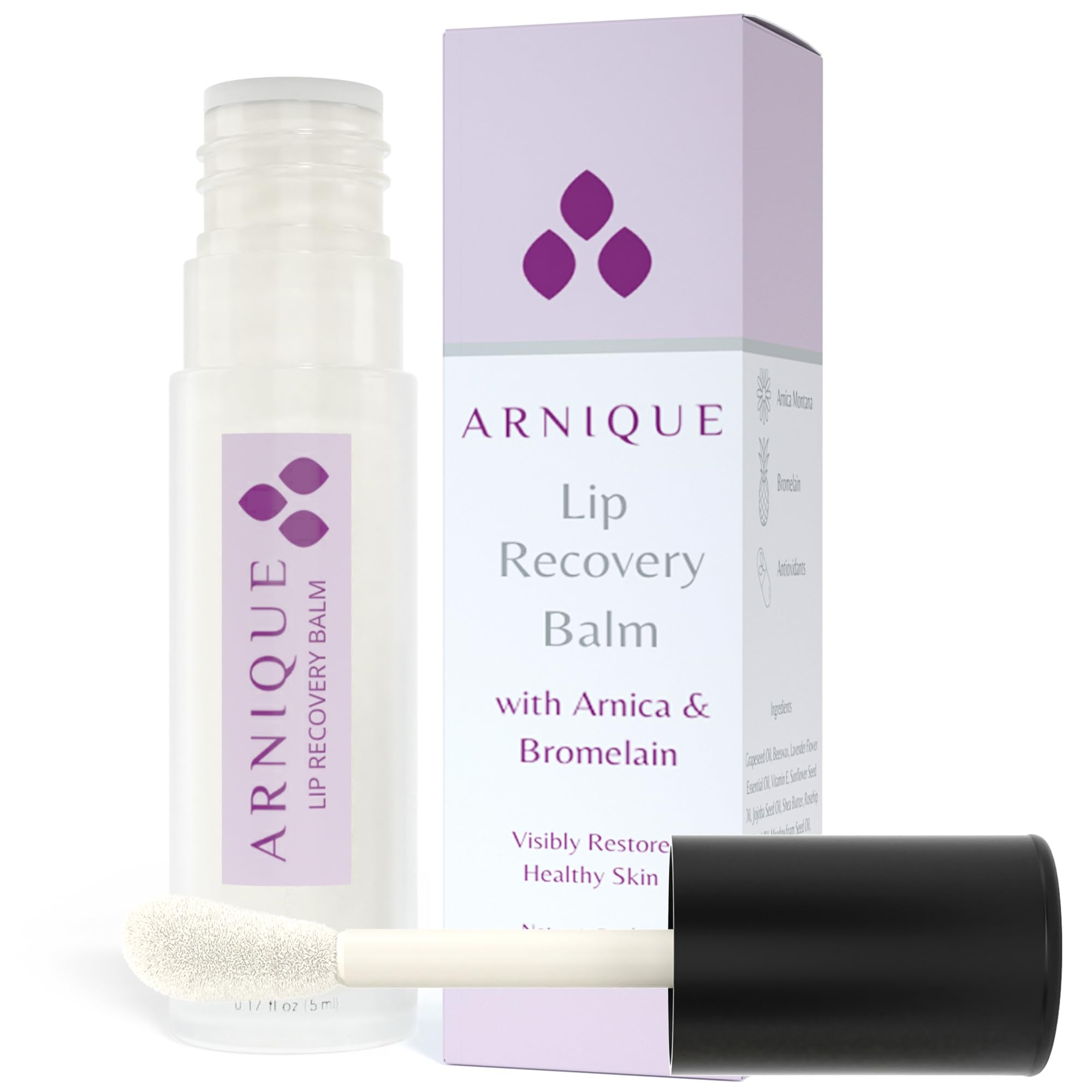Arnique baume lèvres arnica, texture apaisante après traitements esthétiques