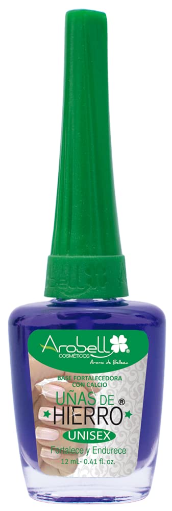 AROBELL durcisseur ongles fer — applicateur brosse pour une couche uniforme.