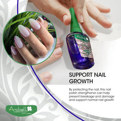 AROBELL Nail Strengthener ingredients with biotin and calcium base