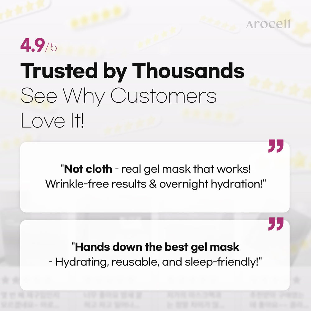 Masque Arocell Collagen Super adapté peaux sensibles et douceur