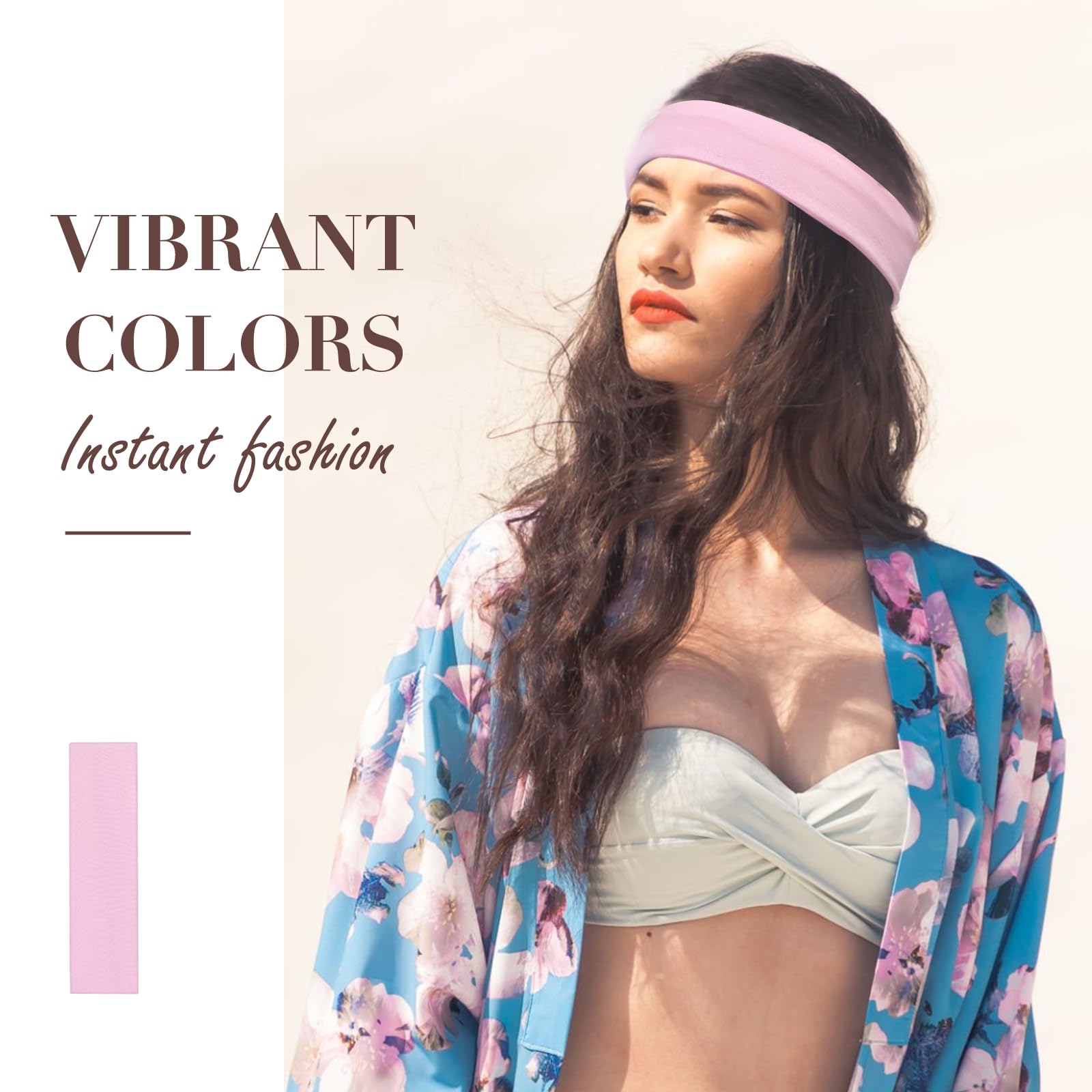Headband Arohecx, coton doux pour un confort quotidien et prolongé.