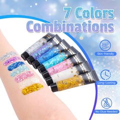 AROIC brillance paillettes cheveux, couleur et brillance pour un look ludique.