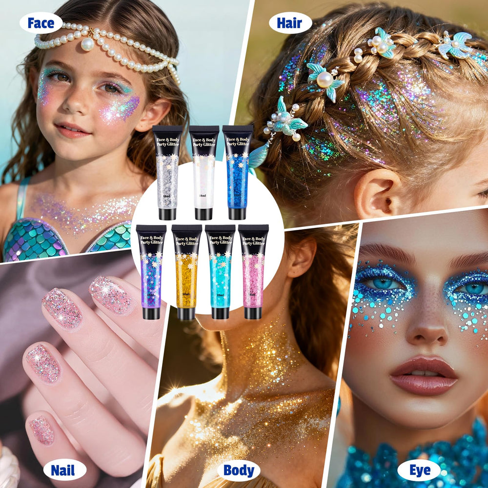 AROIC tube gel paillettes 18ml, format pratique pour retouches.