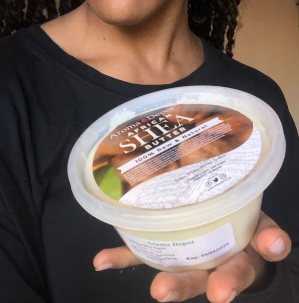 Aroma Depot Beurre-karité application cheveux pour cheveux nourris