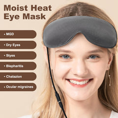 Aroma Season masque-yeux-chauffant affichage numérique pour régler température et durée.