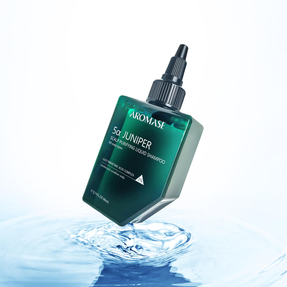 Aromase Genévrier – bouteille purifiante pour cuir chevelu sensible