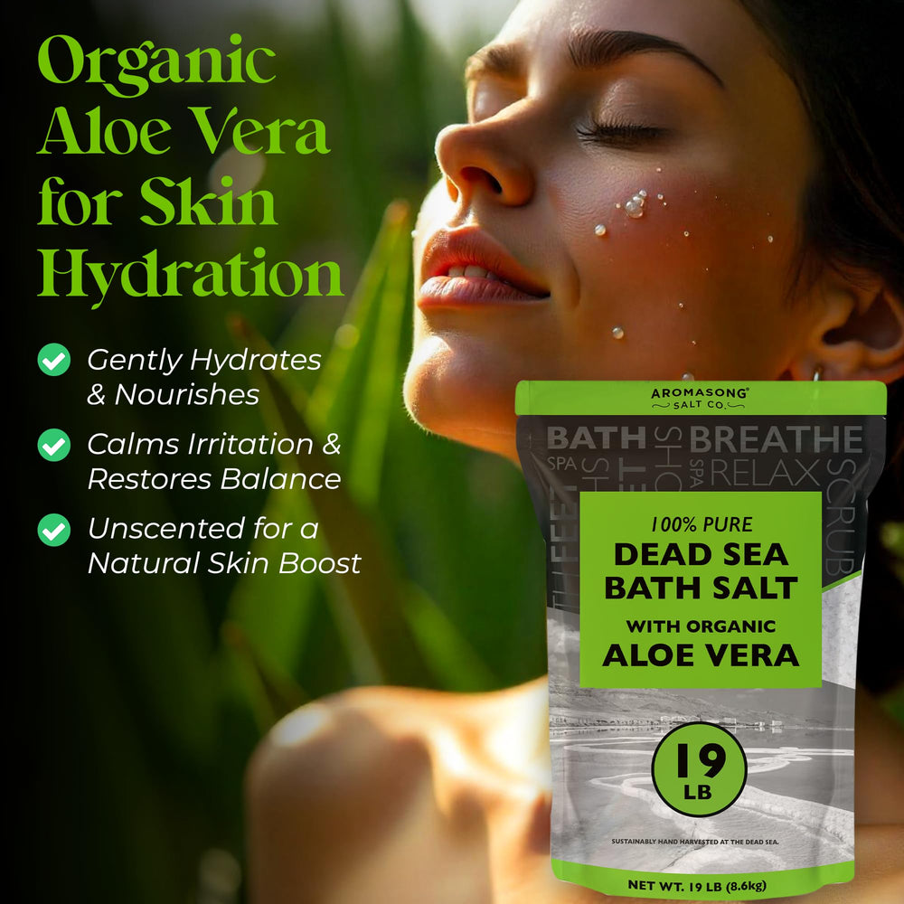 Aromasong aloe vera biologique, soin doux qui nourrit et protège la peau.