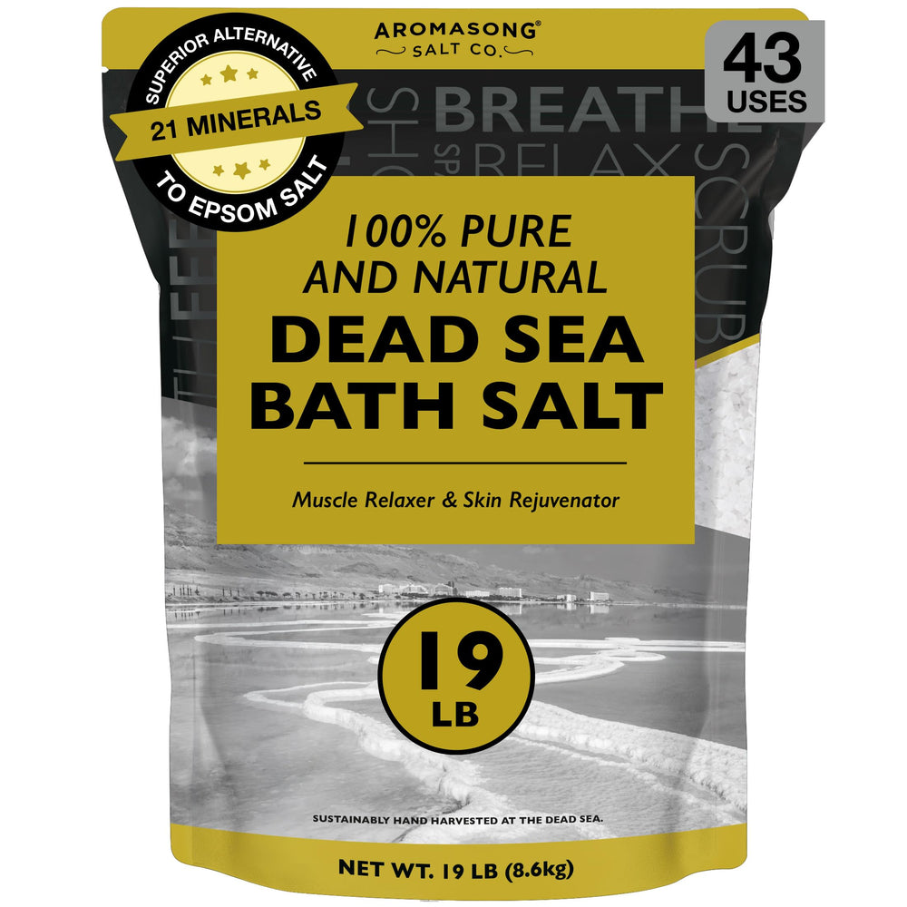 Aromasong sel de mer Morte – grains fins pour un bain rapide et doux
