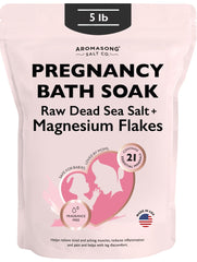 Aromasong sel mer-morte bain grossesse en 5 lb, soulage les tensions.