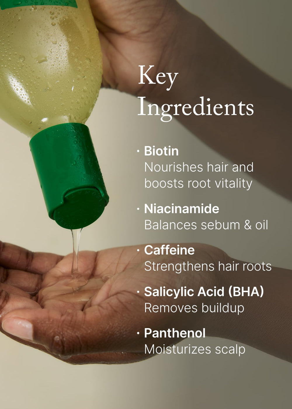 AROMATICA – Cheveux volumineux et plus denses après utilisation régulière.
