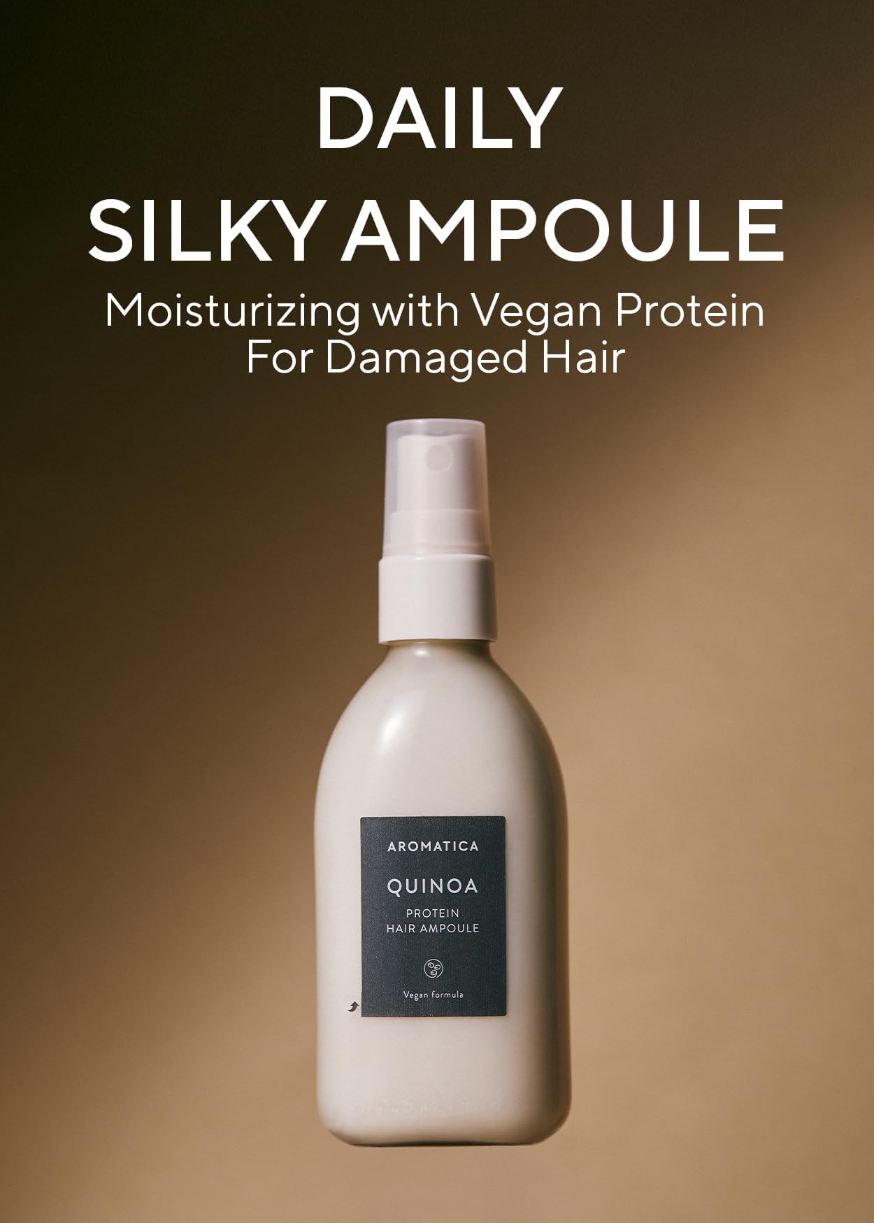 Brume capillaire AROMATICA Quinoa Protéine pour hydrater sans lourdeur