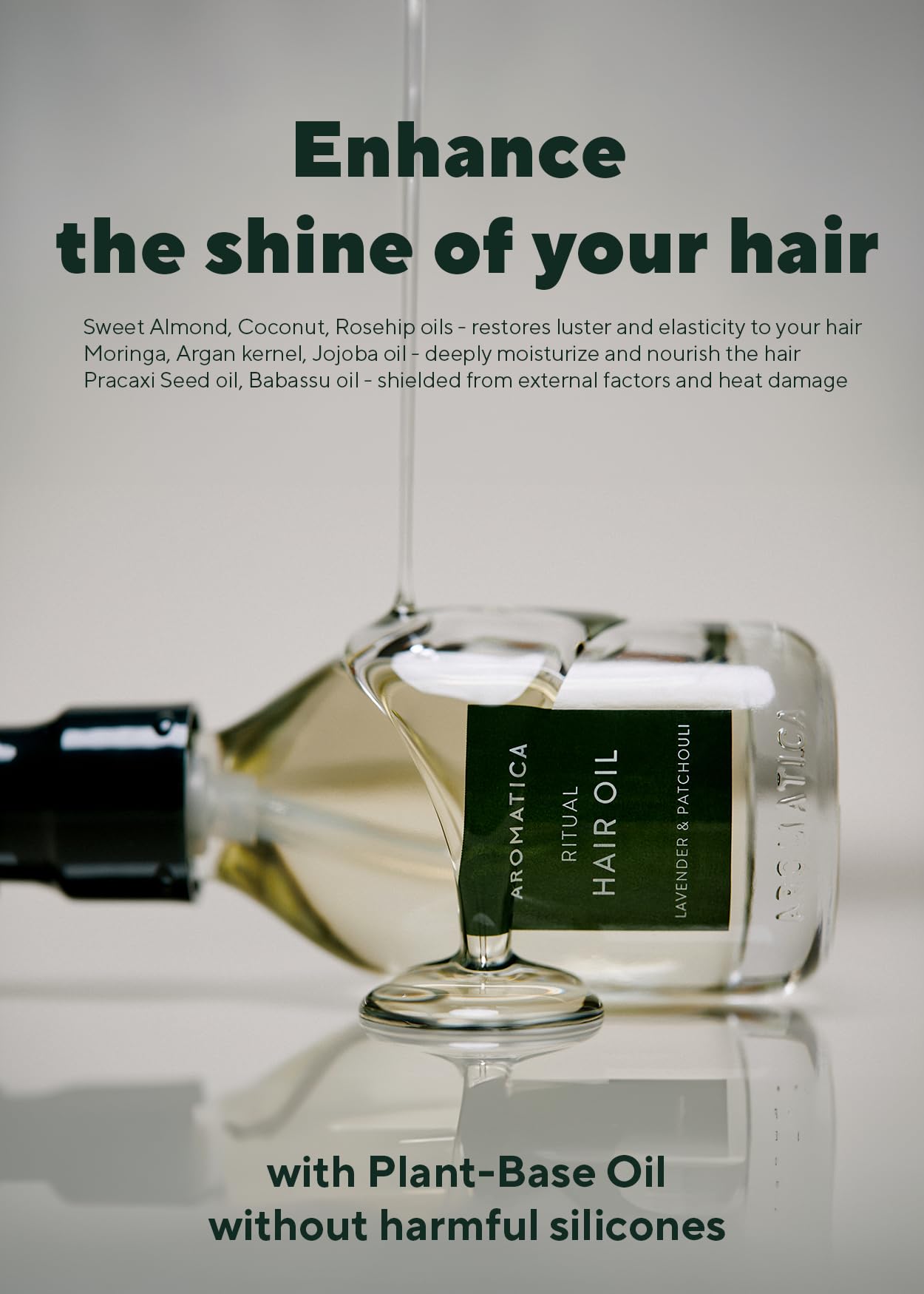 AROMATICA Rituel Lavande & Patchouli – Ingrédients naturels nourrissants comme argan et jojoba