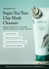 Texture argile masque purifiant des pores