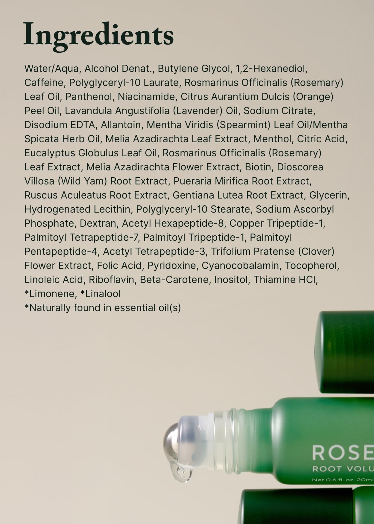 AROMATICA Utilisation quotidienne en format roll-on pratique en voyage.