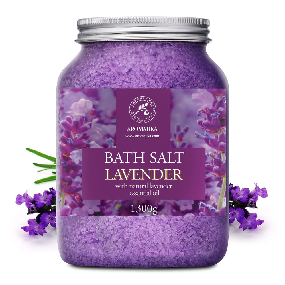 AROMATIKA sel de mer lavande – verser pour un moment de détente dans le bain.