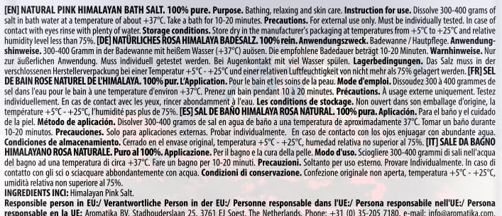 AROMATIKA Sel Rose Himalaya: rituel bien‑être pour corps et esprit
