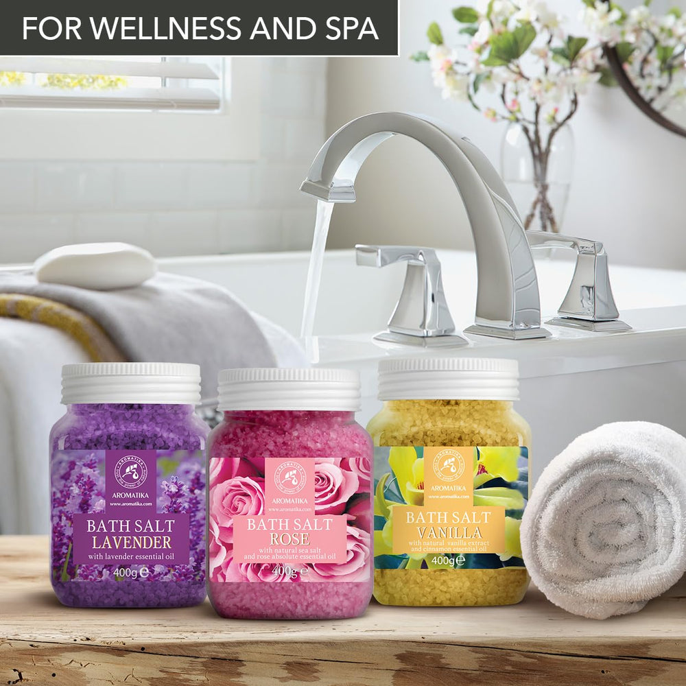 AROMATIKA usage-quotidien-rose-sels: routine bien-être simple et efficace.