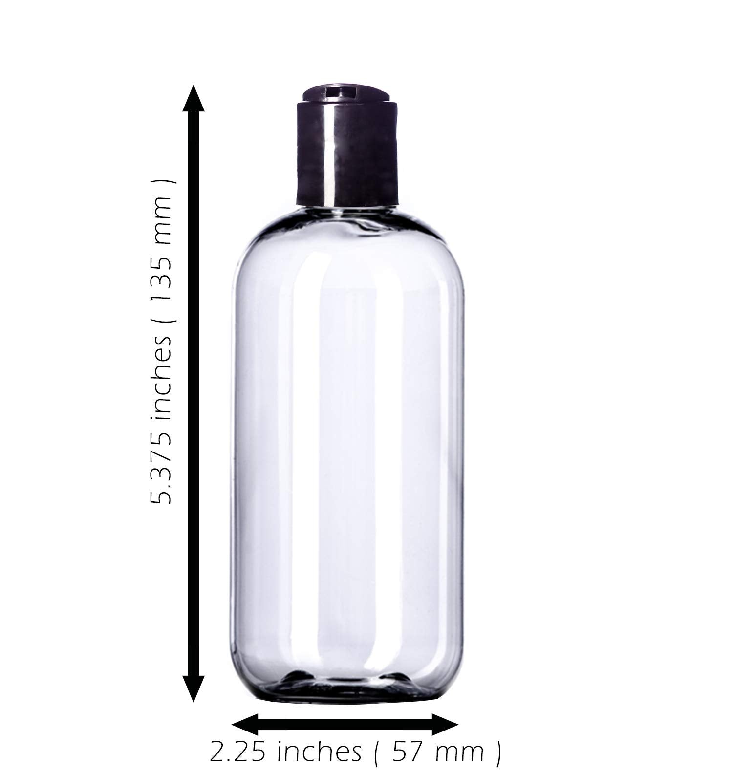 Aromine: bouteilles 8oz légères et résistantes, parfaites pour voyage et bricolage.