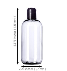 Aromine: bouteilles 8oz légères et résistantes, parfaites pour voyage et bricolage.
