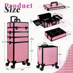 AROUS couvercle supérieur utilisable comme petit sac maquillage lors des déplacements.